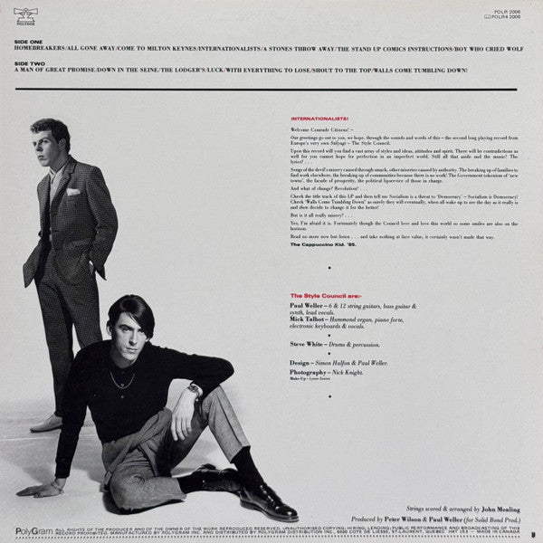 Style Council, The - Internationalists - 1985