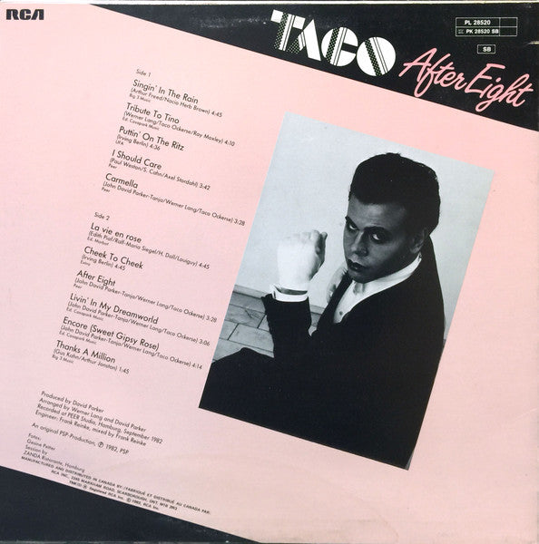 Taco - After Eight - 1982