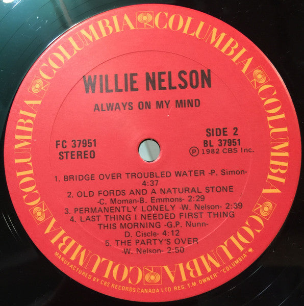 Willie Nelson - Always On My Mind