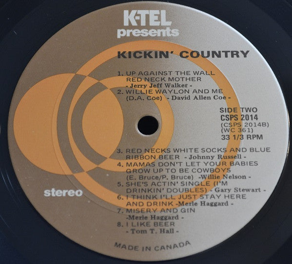 Various - Kickin' Country - 1982