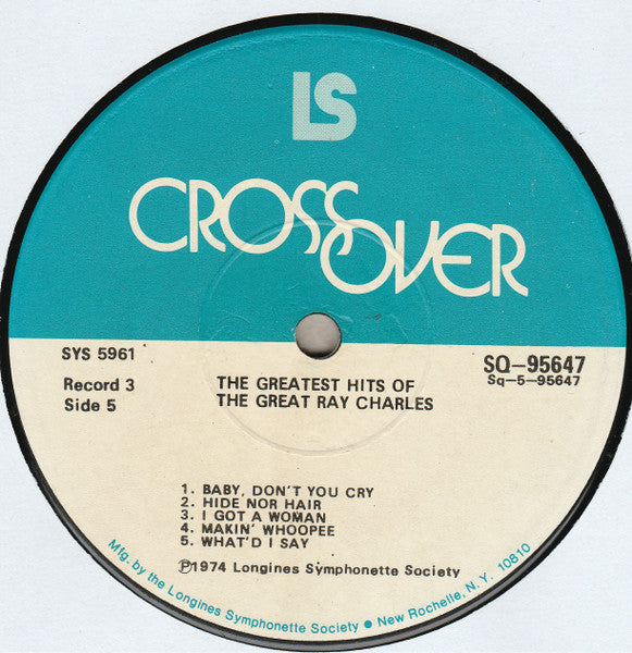 Ray Charles - The Greatest Hits Of The Great Ray Charles