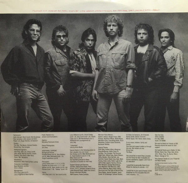 Toto - Fahrenheit