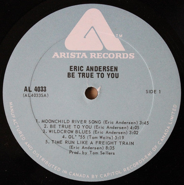 Eric Andersen (2) - Be True To You