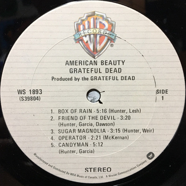 Grateful Dead, The - American Beauty - 1979