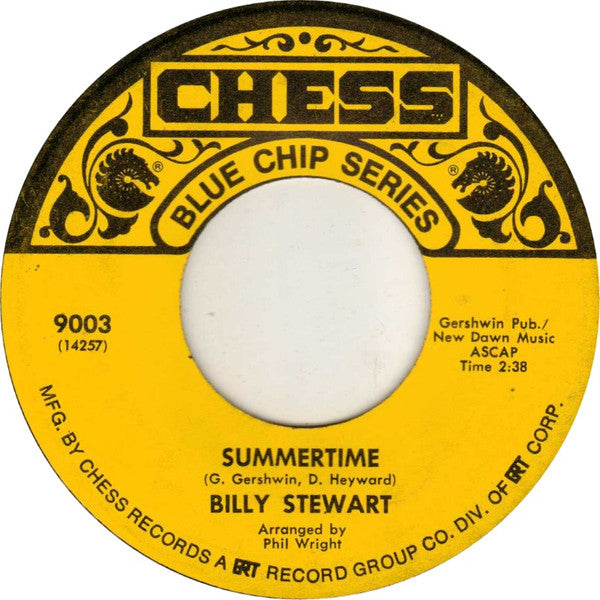 Billy Stewart - Summertime / I Do Love You -