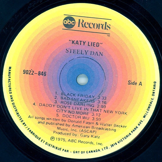 Steely Dan - Katy Lied