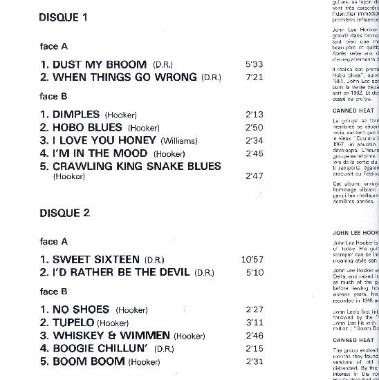 John Lee Hooker & Canned Heat - Boogie With Hooker N' Heat -
