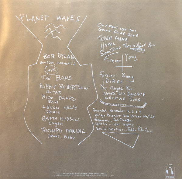 Bob Dylan - Planet Waves - 1974