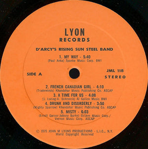 D'Arcy's Rising Sun Steel Band - D'Arcy's Rising Sun Steel Band - 1975