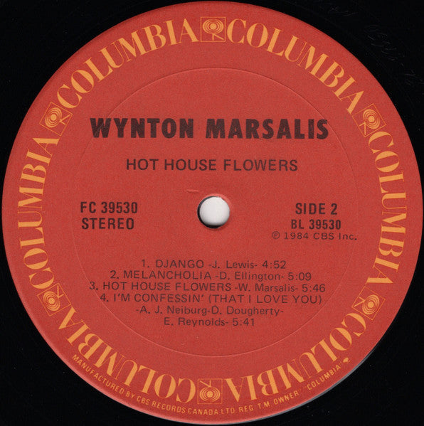 Wynton Marsalis - Hot House Flowers - 1984