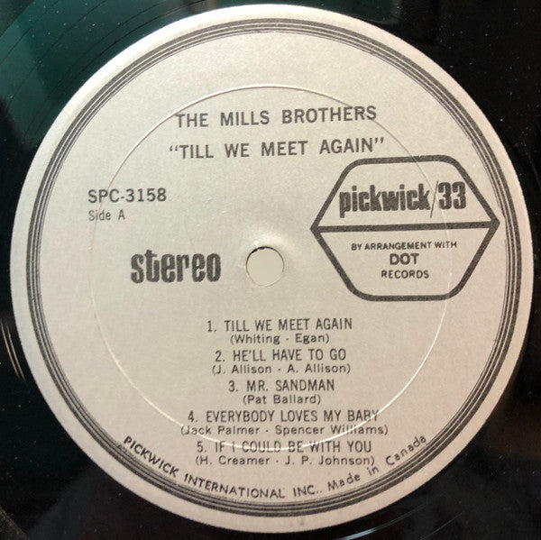 Mills Brothers, The - Till We Meet Again - 1968