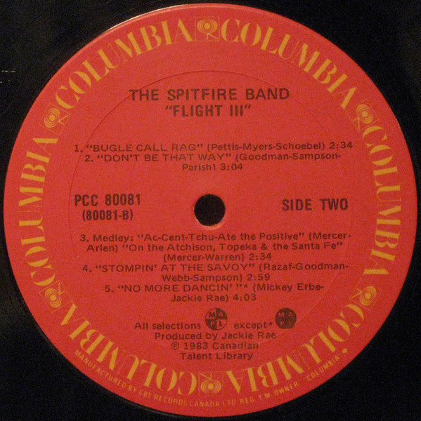 Spitfire Band, The - Flight III - 1983