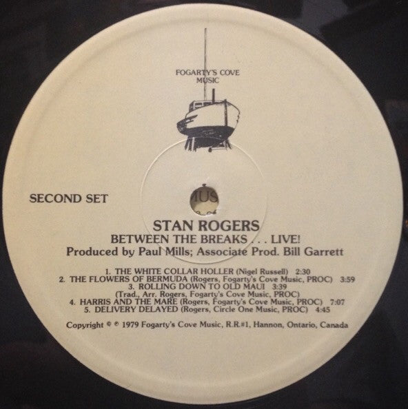 Stan Rogers - Between The Breaks ........ Live! - 1979