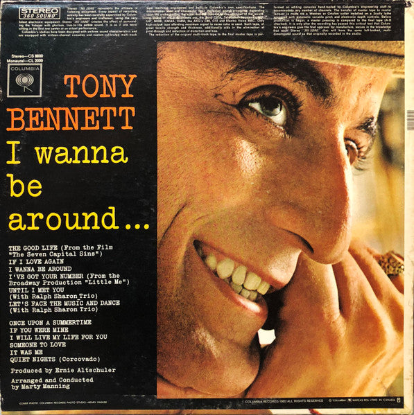 Tony Bennett - I Wanna Be Around