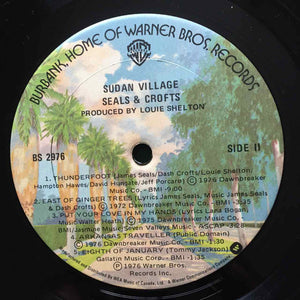 Seals & Crofts - Sudan Village Vinyl Record