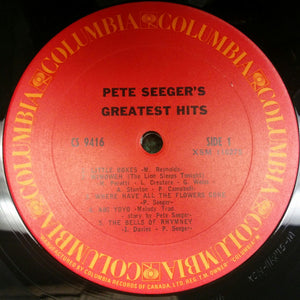 Pete Seeger - Pete Seeger's Greatest Hits Vinyl Record