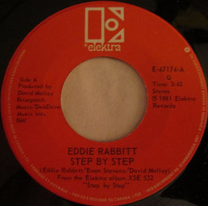 Eddie Rabbitt - Step By Step / My Only Wish - 1981