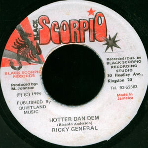 Ricky General - Hotter Dan Dem - 1996