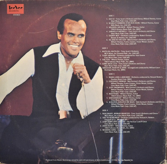 Harry Belafonte - Harry Belafonte Vinyl Record