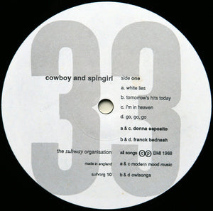 Cowboy & Spin Girl - Cowboy And Spin Girl - 1989