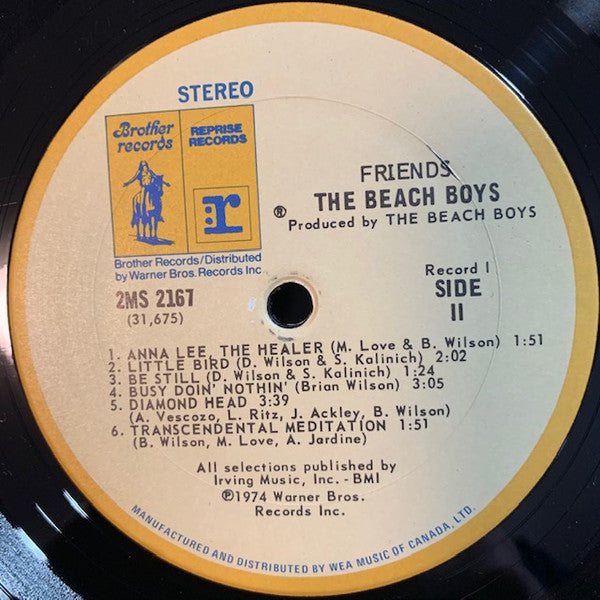 Beach Boys, The - Friends & Smiley Smile - 1974