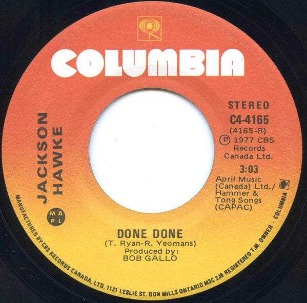 Jackson Hawke - Set Me Free - 1977