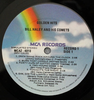 Bill Haley And His Comets - Golden Hits - 1980