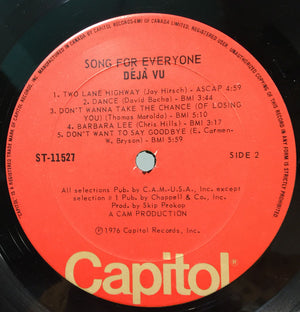 Déjà Vu - Song For Everyone - 1976