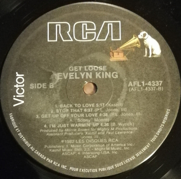 Evelyn King - Get Loose - 1982