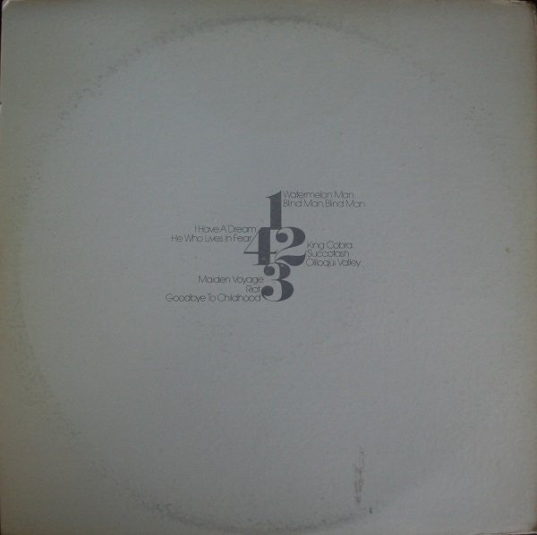 Herbie Hancock - The Best Of Herbie Hancock - 1971