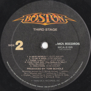 Boston - Third Stage - 1986