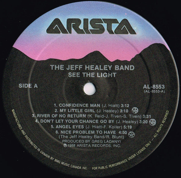 Jeff Healey Band, The - See The Light - 1988