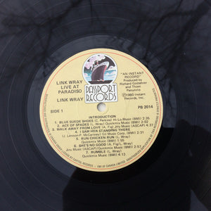 Link Wray - Link Wray Live At The Paradiso - 1980