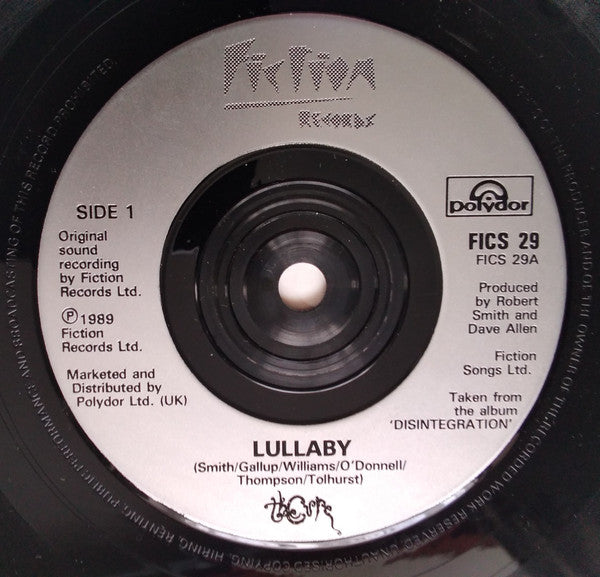 Cure, The - Lullaby - 1989
