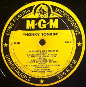 Hank Williams - Honky Tonkin' - 1957