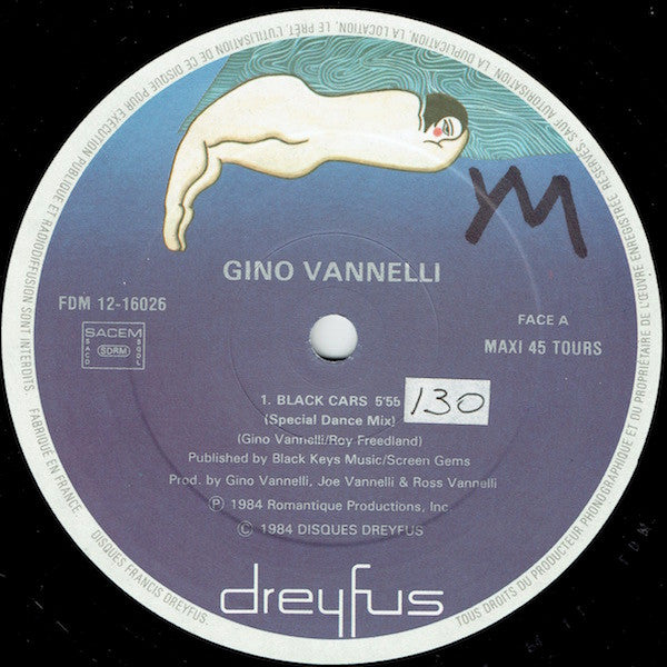Gino Vannelli - Black Cars - 1984