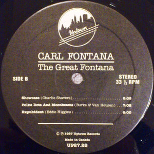 Carl Fontana - The Great Fontana Vinyl Record