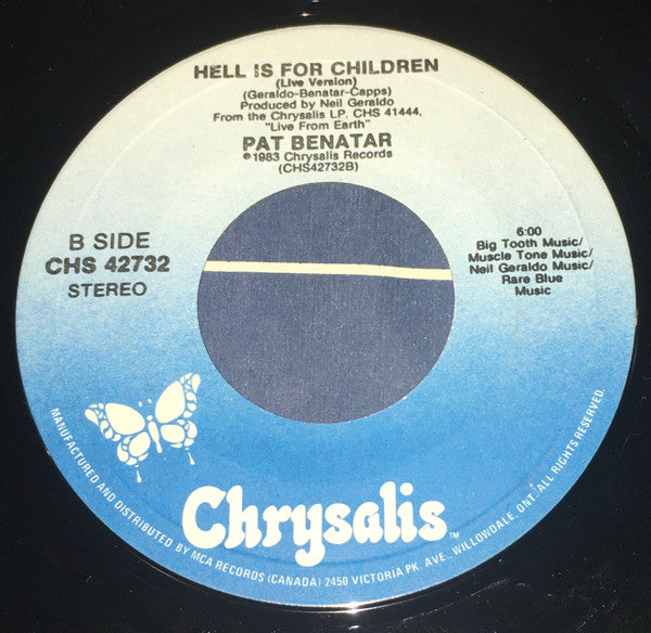 Pat Benatar - Love Is A Battlefield - 1983