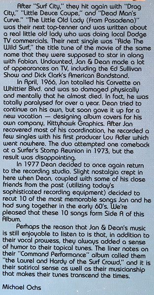 Jan & Dean - The Jan & Dean Story - 1979