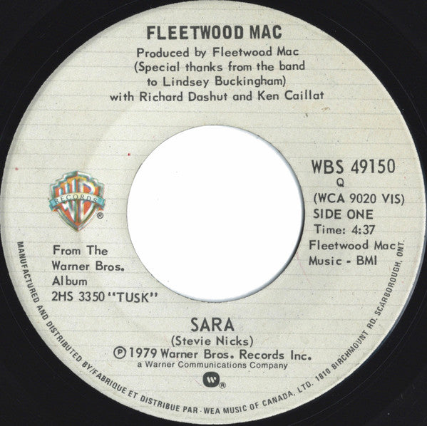Fleetwood Mac - Sara - 1979