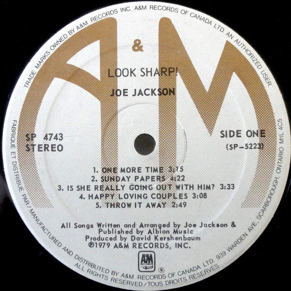 Joe Jackson - Look Sharp! - 1979