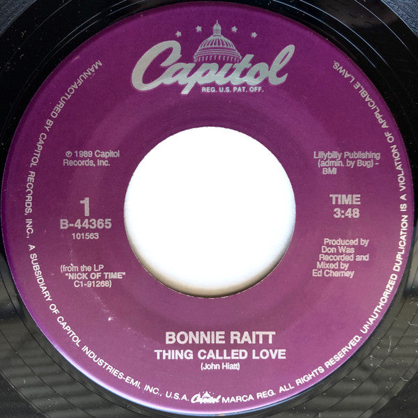 Bonnie Raitt - Thing Called Love