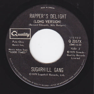 Sugarhill Gang - Rapper's Delight - 1979