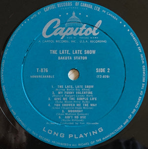 Dakota Staton - The Late, Late Show - 1957