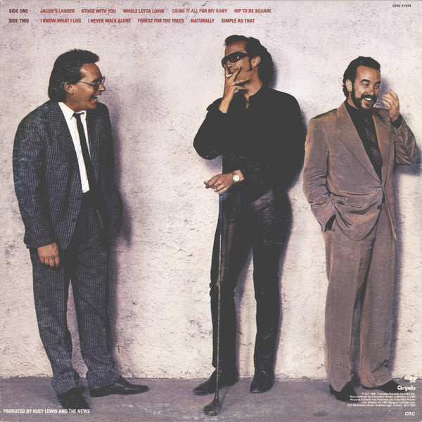 Huey Lewis & The News - Fore! - 1986