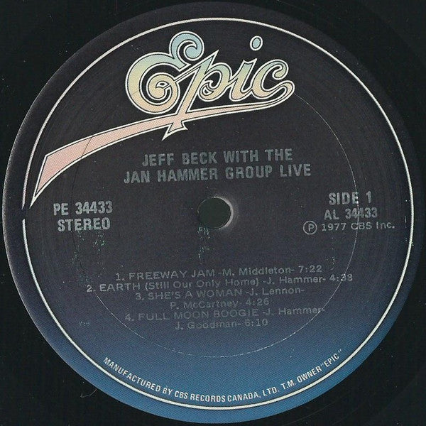 Jeff Beck With The Jan Hammer Group - Live - 1980
