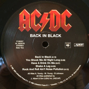 AC/DC - Back In Black