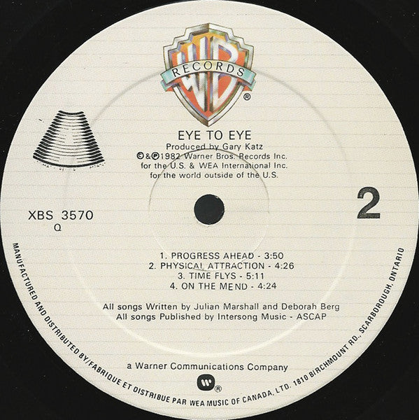 Eye To Eye - Eye To Eye - 1982