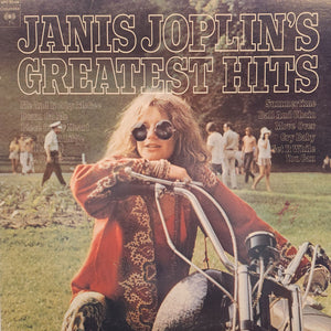 Janis Joplin - Janis Joplin's Greatest Hits Vinyl Record