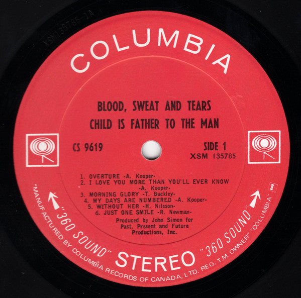 Blood, Sweat And Tears - Child Is Father To The Man - 1968